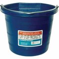 Tuff Stuff 5 Gal. Blue Poly Flat Back Bucket KMC-FB100BL